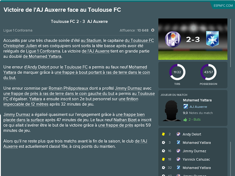 aja vs tfc 19