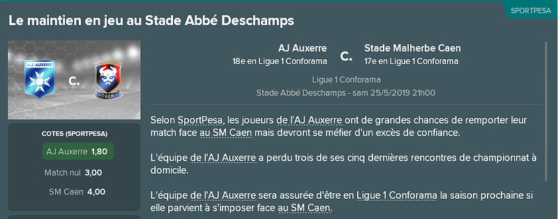 caen vs aja 19