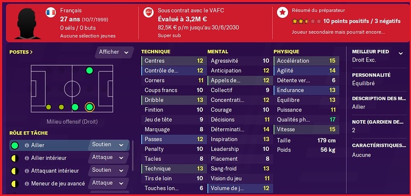 Recrue 2026 - Kevin Cabral
