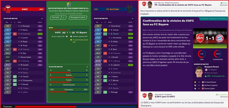 Saison 2025-2026 - LDC - 8ème Retour