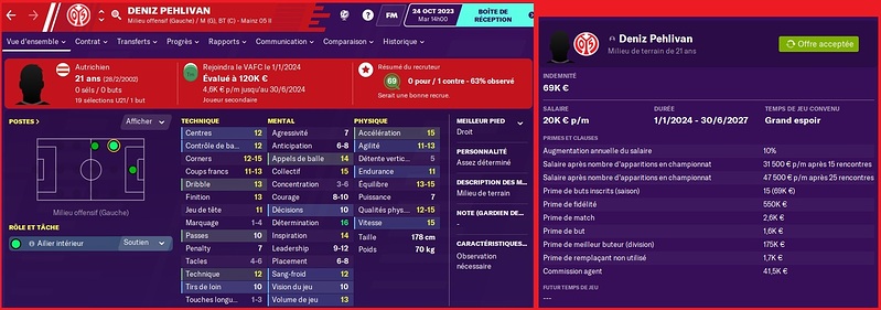 Recrue Hiver 2024 - Deniz Pehlivan