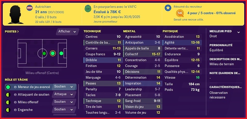 Recrue Ete 2025 - Ervin Omic