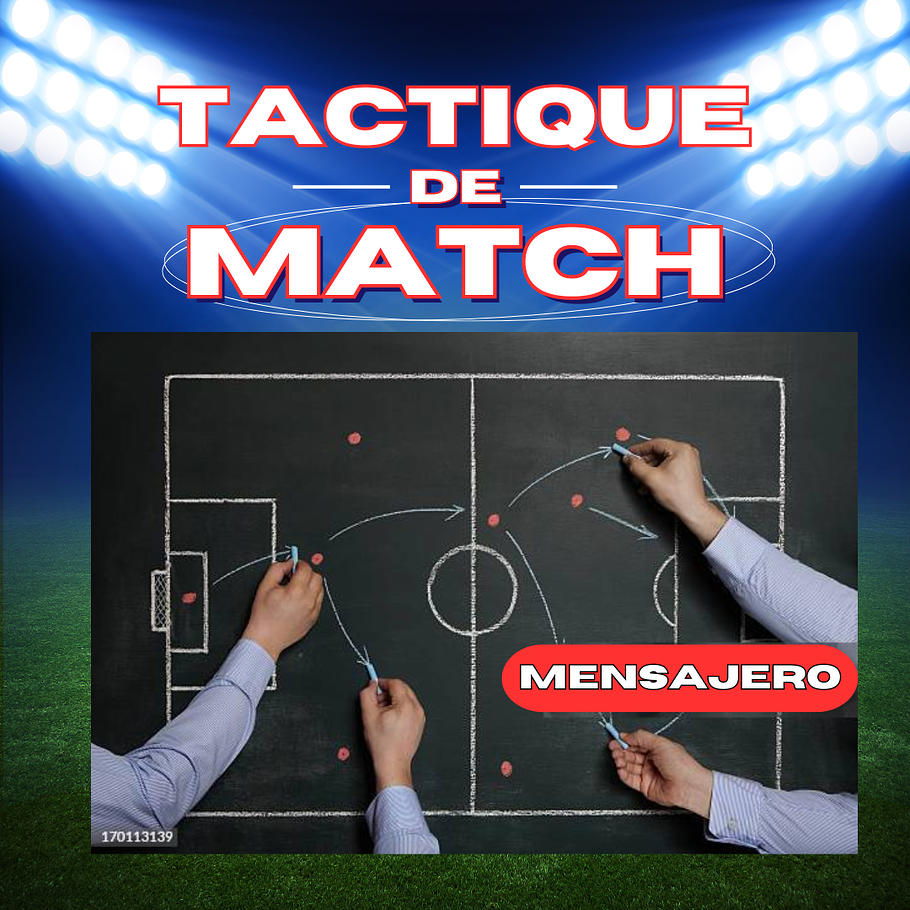Publication instagram jour de match football moderne vert bleu rouge