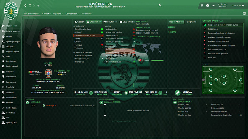 José Pereira_ Profil