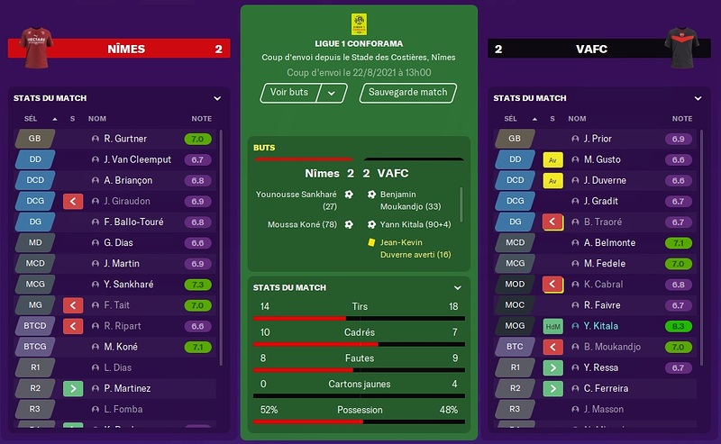 Saison 2021-22 - 3ème Journée de Ligue 1