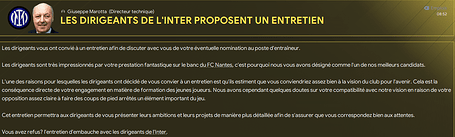 Proposition d'entretien Inter