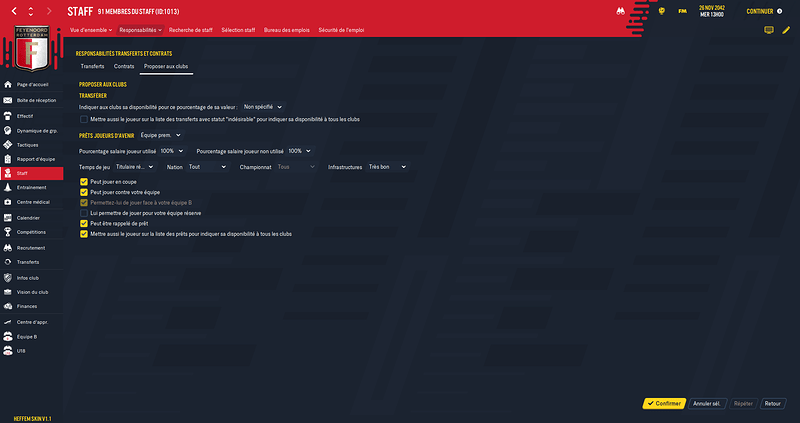 Feyenoord Rotterdam_ Transferts et contrats