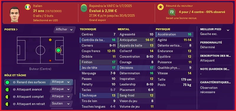 Recrue Ete 2025 - Mauro Ferrelli