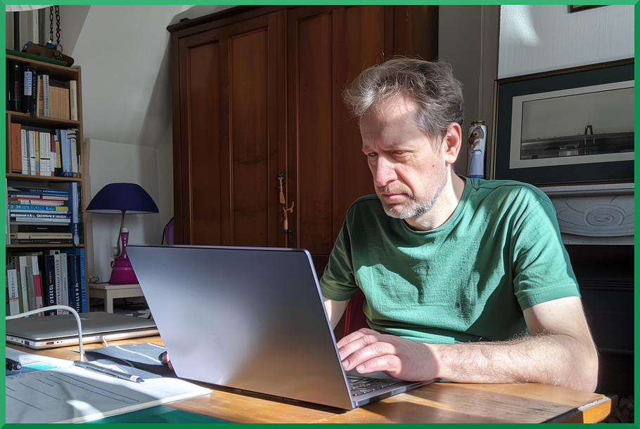 Luc au bureau