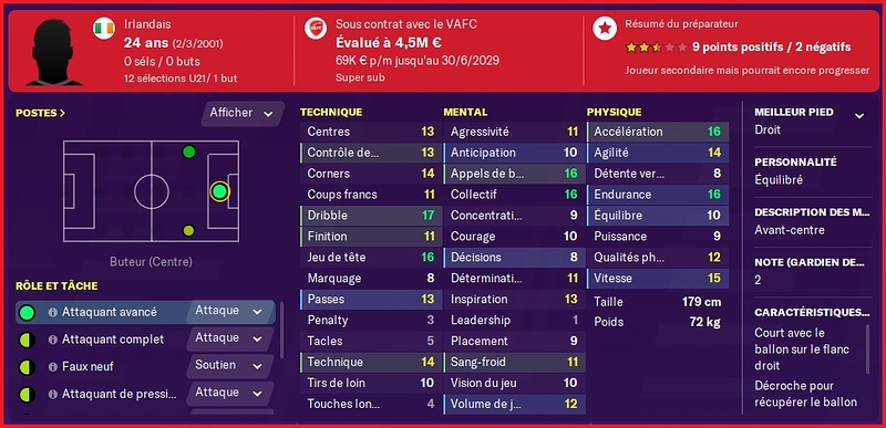Recrue Ete 2025 - Ryan Cassidy