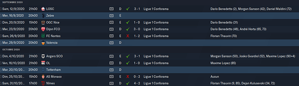 Olympique de Marseille_ Rencontres