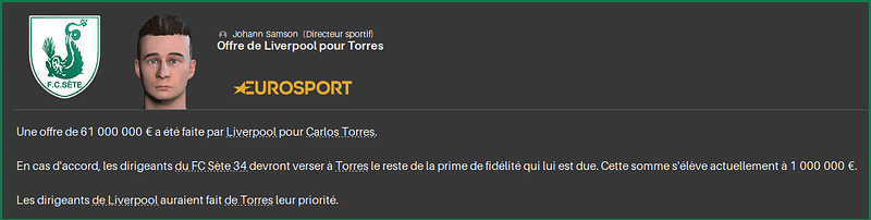 OffreLiverpoolTorres