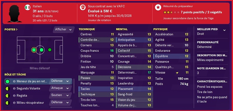 Recrue Ete 2025 - Danilo Cataldi