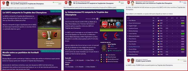 Trophée des Champions 2023 - Presse