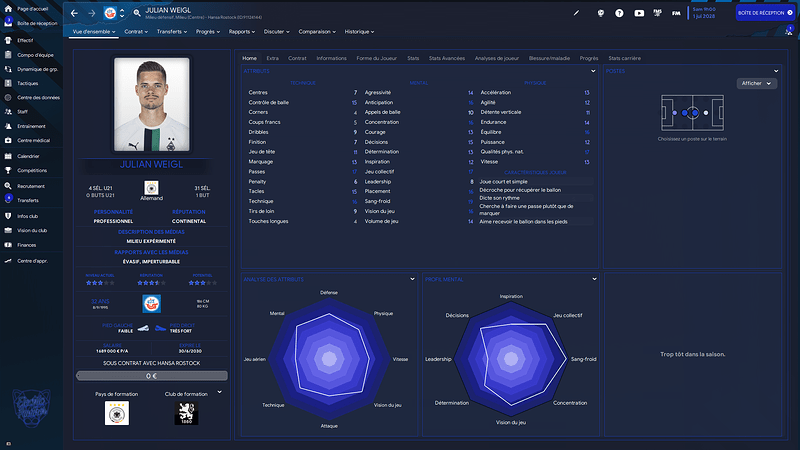 Julian Weigl_ Profil