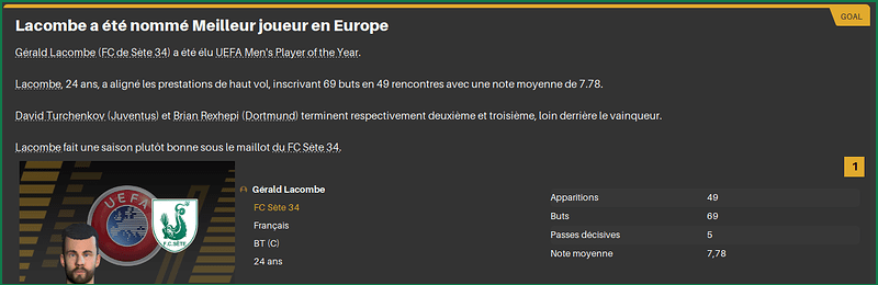 LacombeMeilleurJoueurEurope