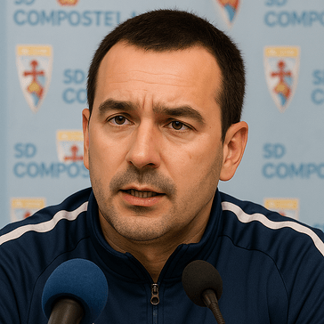 Manuel Vázquez face à la presse