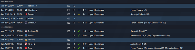 Olympique de Marseille_ Rencontres