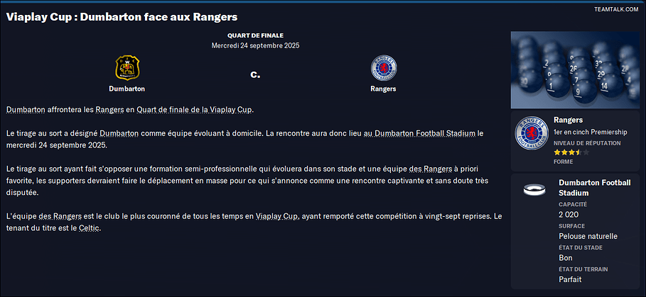 217 - Rangers au prochain tour
