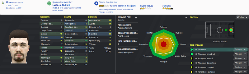 1 parilla recrue
