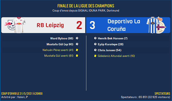 RB Leipzig - Deportivo La Coruña_ Résumé
