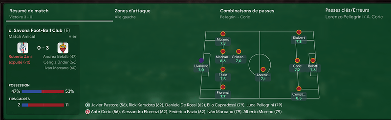 07-01 amical vs Savona 3-0