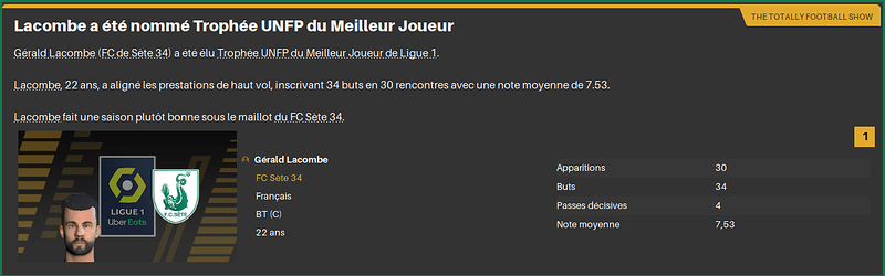 LacombeMeilleurJoueurL1