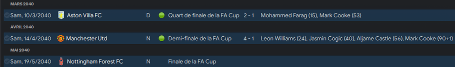 match FA Cup