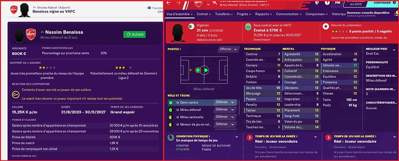 Recrue Été 2023 - Nassim Benaissa
