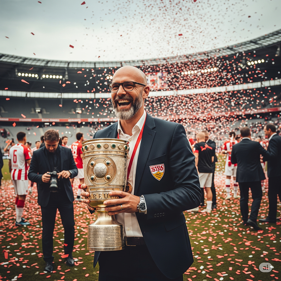 Celébration coupe d'Allemagne