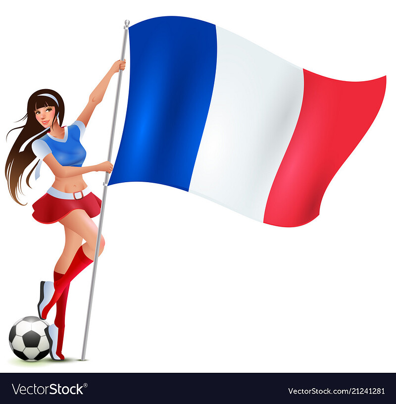 beautiful-fan-teen-girl-holding-french-flag-vector-21241281