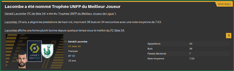 LacombeMeilleurJoueurL1