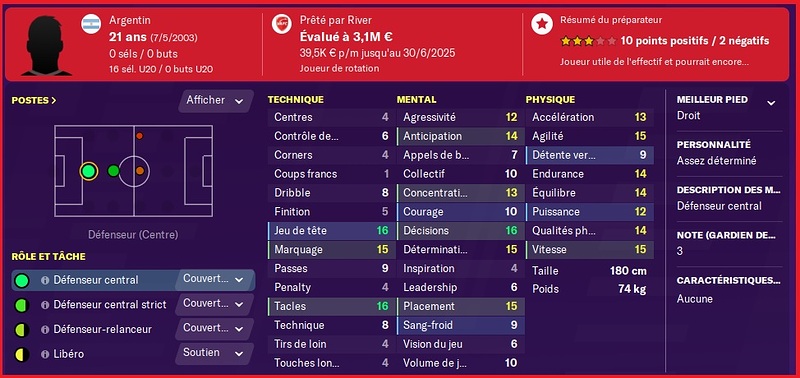 Recrue Hiver 2025 - Leandro Peña Biafore
