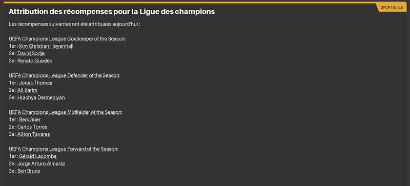RecompenseLDC