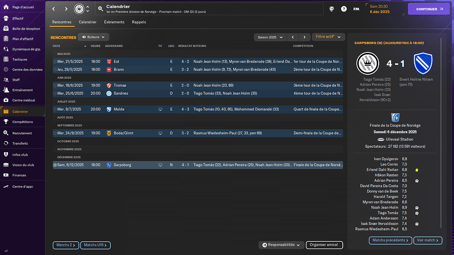 Rosenborg Ballklub_ Rencontres-4