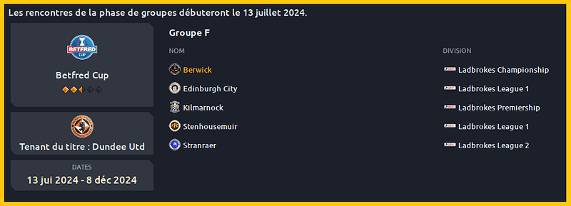 tirage betfred cup pre s6