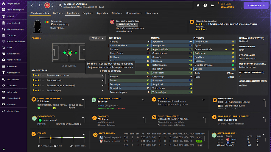 Lucien Agoumé_ Profil