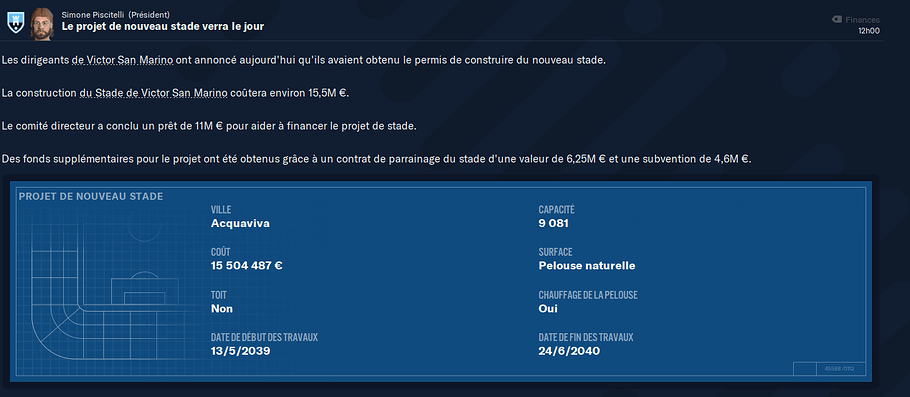 000e - Nouveau stade