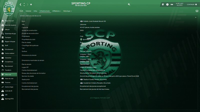 Sporting CP_ Infrastructures