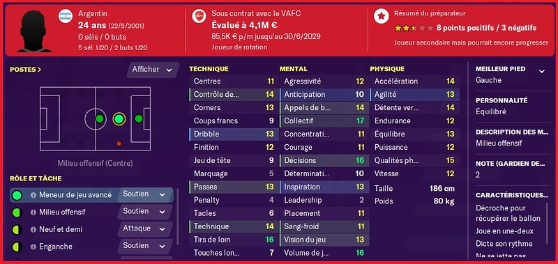 Recrue Ete 2025 - Enzo Barrenechea