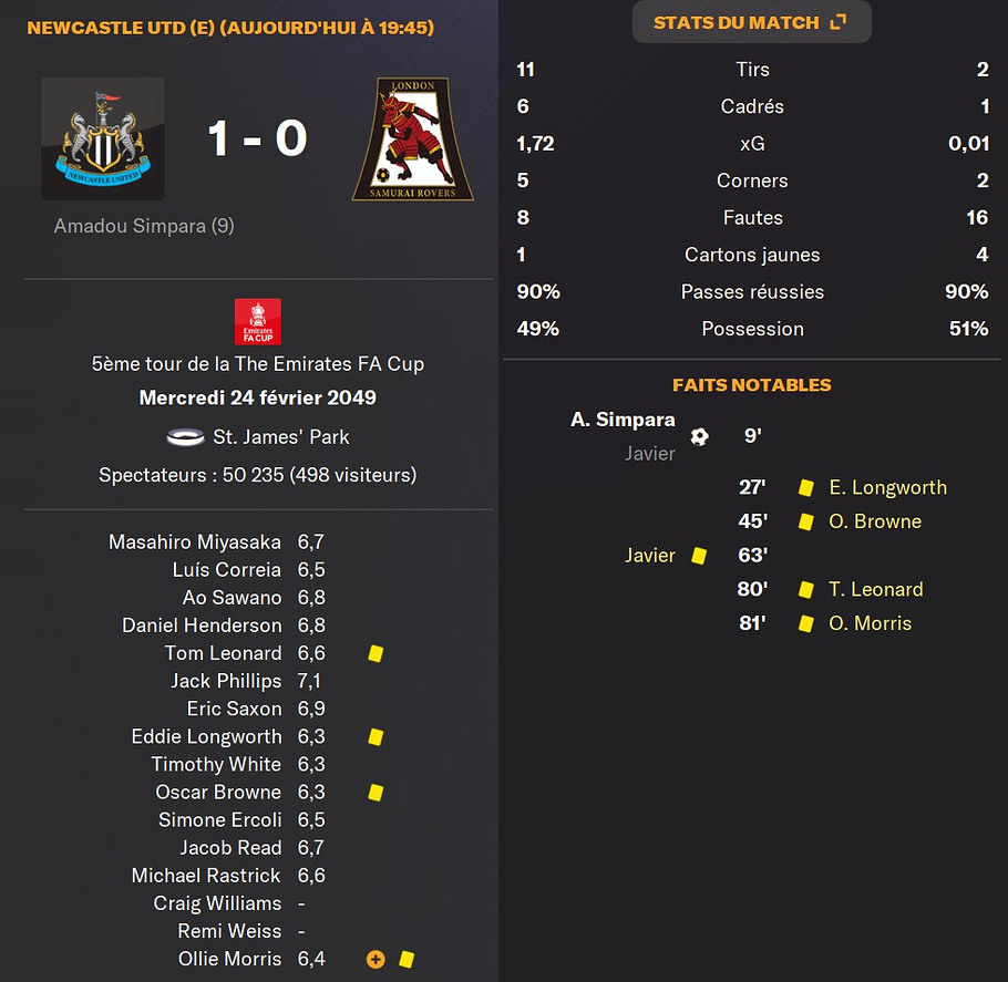 FA cup 5eme tour