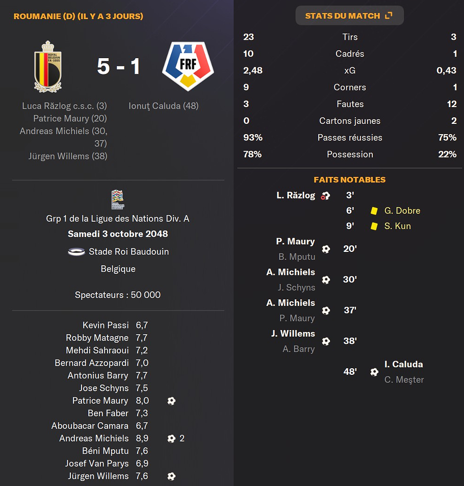 ligue nation match 3