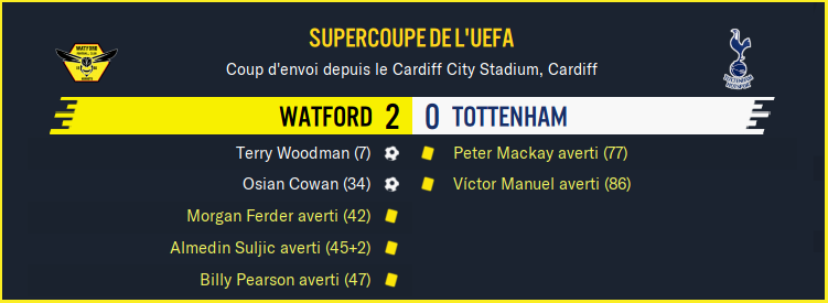 Watford - Tottenham_ Résumé