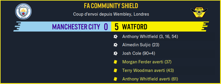 Manchester City - Watford_ Résumé