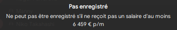 0 regle enregistrement