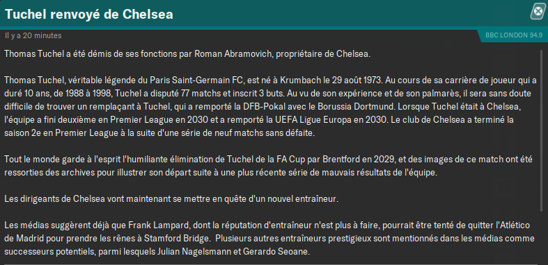 Tuchel Bye Bye