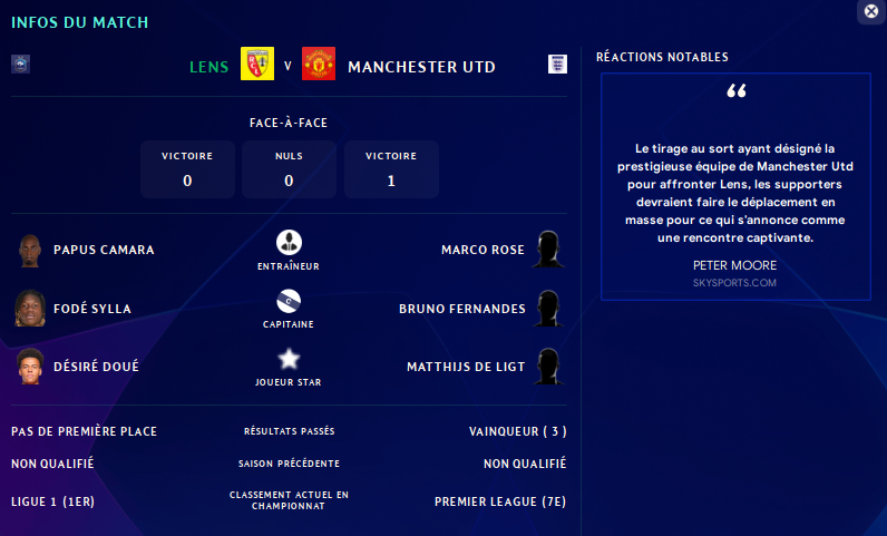 3 man utd face a face