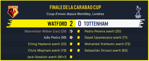 Watford - Tottenham_ Résumé