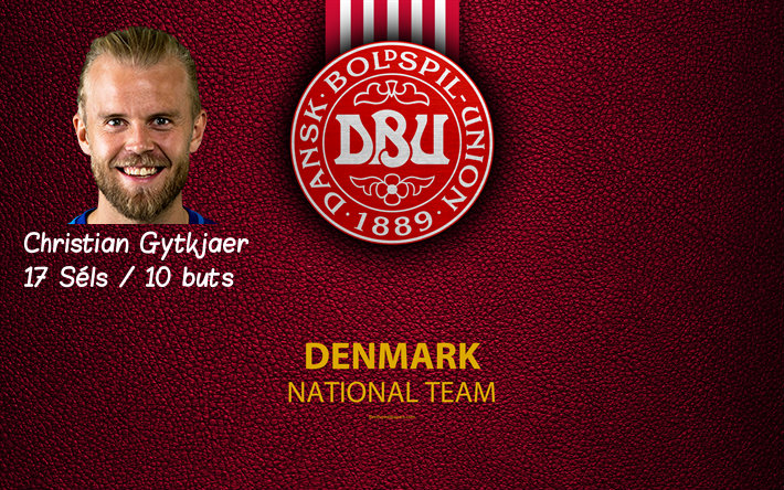 thumb2-denmark-national-football-team-4k-leather-texture-emblem-logo