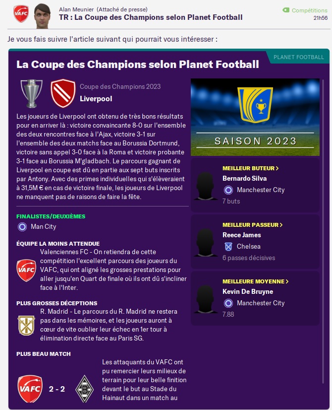 _Ligue des Champions 2022-23 - Bilan